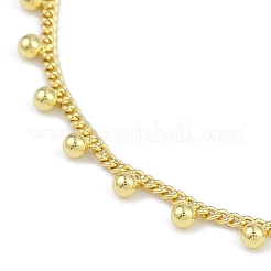 Rack Plating Brass Bracelets for Women&nbsp;BJEW-K244-08B-G