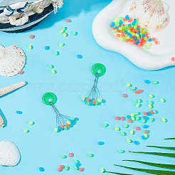1000Pcs Silicone Beads&nbsp;SIL-FH0001-18B