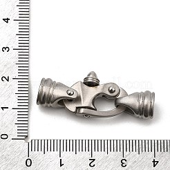 Tarnish Resistant 304 Stainless Steel Clasps&nbsp;STAS-M197-01