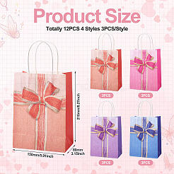 Rectangle Paper Gift Storage Bags with Handle&nbsp;CARB-TAC0003-01
