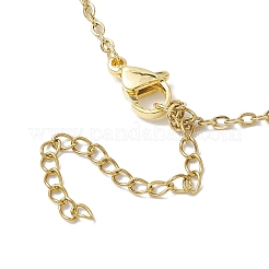 Crystal Stone Cage Pendant Necklaces&nbsp;NJEW-JN04759-01