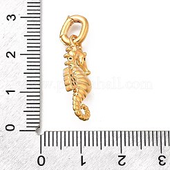 Brass Micro Pave Cubic Zirconia Pendants&nbsp;KK-S517-01B-G