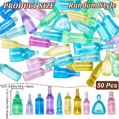 50Pcs Plastic Beads&nbsp;KY-CP0001-13
