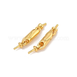 真鍮ヒートンキャップ  18KGP本金メッキ  23mm  ピン：1mm&nbsp;KK-D375-27G-01