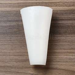3dクリスマスツリーDIYキャンドルシリコンモールド  クリスマスツリーの香りのキャンドル作りに  ホワイト  7.5x14.2cm  内径：6.5x13.1のCM&nbsp;CAND-B002-02B
