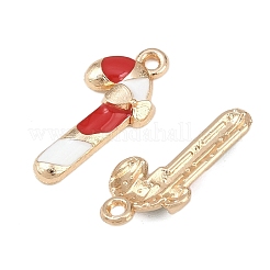 Christmas Alloy Enamel Pendants&nbsp;FIND-I067-02KCG-13B
