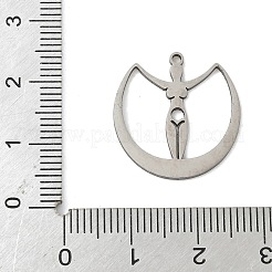 201 Stainless Steel Pendants&nbsp;STAS-H480-03P