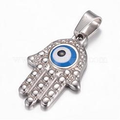 304 Stainless Steel Enamel Pendants&nbsp;STAS-P048-01