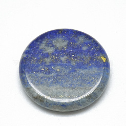 天然＆合成混合石カボション  チャクラとフラットラウンド  25x5mm&nbsp;G-T073-21