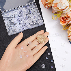 240Pcs 6 Styles Eco-Friendly Silicone Full-covered Ear Nuts&nbsp;FIND-SP0001-17