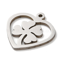 Non-Tarnish 201 Stainless Steel Pendants&nbsp;STAS-E206-06P-02