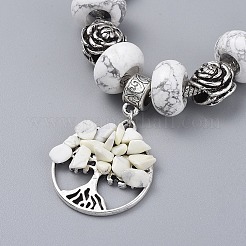 Brass European Bracelets&nbsp;BJEW-JB04795-04
