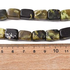 Natural Yellow Turquoise(Jasper) Beads Strands&nbsp;G-D098-D14