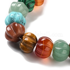 Natural & Synthetic Mixed Gemstone Beads Strands&nbsp;G-K335-02B