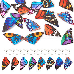 DIY Butterfly Wing Earring Makint Kit&nbsp;FIND-TA0002-80