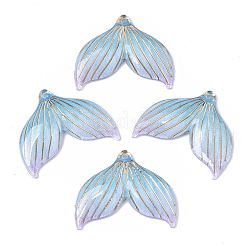 Transparent UV Printed Acrylic  Pendants&nbsp;TACR-S136-001F