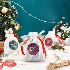 DIY Christmas Gift Bag Making Kits&nbsp;DIY-WH0189-10