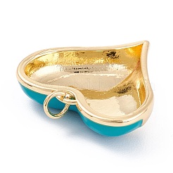 Brass Enamel Pendants&nbsp;KK-P201-24G