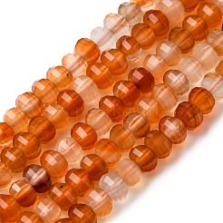 Natural Carnelian Beads Strands&nbsp;G-P587-D06-01