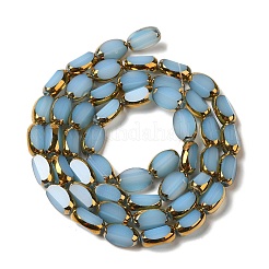 Electroplate Glass Beads Strands&nbsp;EGLA-P061-02B-02