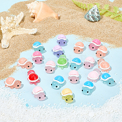 30Pcs Luminous Opaque Resin Decoden Cabochons&nbsp;RESI-SC0005-89