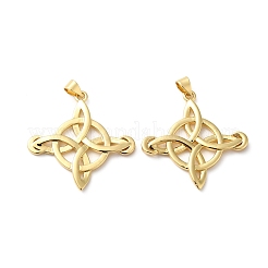 Rack Plating Brass Pendants&nbsp;KK-O142-13G