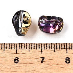 Electroplate Glass Beads Strands&nbsp;EGLA-T021-09O
