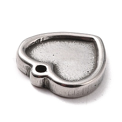 Non-Tarnish 304 Stainless Steel Charms Cabochons Settings&nbsp;LS-STAS-B024-67P