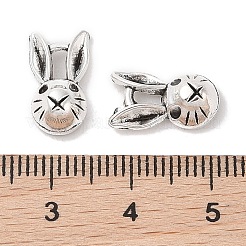 Tibetan Style Zinc Alloy Bunny Pendants&nbsp;TIBEP-R334-037AS-RS