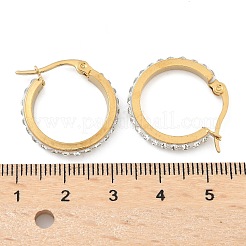 304 Stainless Steel Hoop Earrings&nbsp;LS-EJEW-N0031-11G