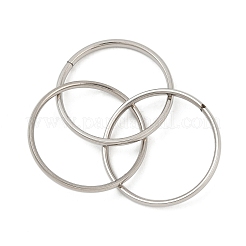 201 Stainless Steel Trinity Interlocking Ring Finger Rings&nbsp;FS-WG6776A-06