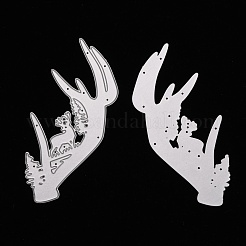 Christmas Reindeer/Stag Carbon Steel Cutting Dies Stencils&nbsp;DIY-A008-49