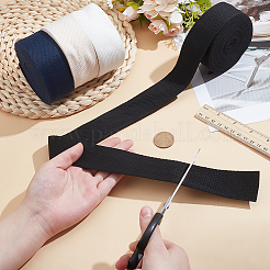 4 Rolls 4 Styles Polyester-Cotton Ribbon&nbsp;DIY-PH0030-48