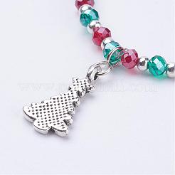 Christmas Themed Charm Bracelets&nbsp;BJEW-JB03177