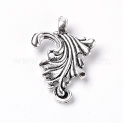 Alloy Hook Button&nbsp;PALLOY-WH0082-63