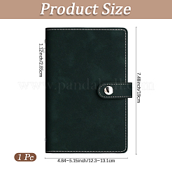 Rectangle Imitation Leather Loose-leaf Notebook Book Covers&nbsp;AJEW-WH20060-88C