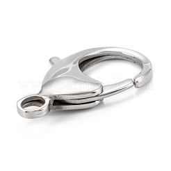 Non-Tarnish 304 Stainless Steel Lobster Claw Clasps&nbsp;STAS-C024-04P