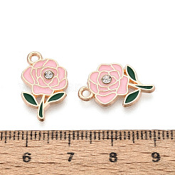 Alloy Rhinestone & Enamel Pendants&nbsp;ENAM-T024-63B-G