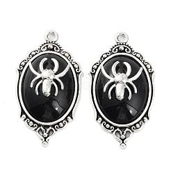 Halloween Alloy Oval Pendants&nbsp;FIND-C032-02AS-01
