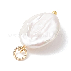Natural Keshi Pearl Pendants&nbsp;PALLOY-JF04960