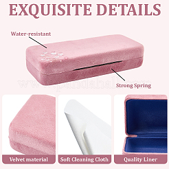 1Pc Rectangle Iron & Velvet Eyeglass Cases&nbsp;AJEW-CN0007-35A
