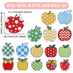 1Bag Polyester Clothing Patches&nbsp;PATC-FG0003-30