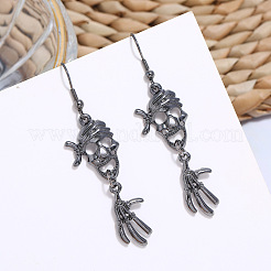 Halloween Theme Alloy Dangle Earrings&nbsp;FS-WG50C46-03