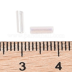 Transparent Colours Rainbow Glass Bugle Beads&nbsp;TSDB6MM161