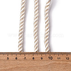 ポリエステルコード  ツイストコード  ホワイト  5mm  約97~100 M /バンドル&nbsp;NWIR-P021-120