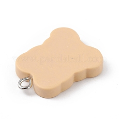 Opaque Resin Pendants&nbsp;RESI-D064-03P-05