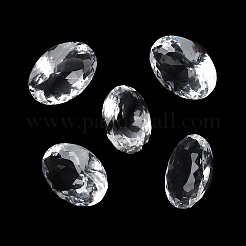 Transparent Glass Rhinestone Cabochons&nbsp;RGLA-B003-04B-09