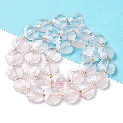 Natural Rose Quartz Beads Strands&nbsp;G-B044-B07-01