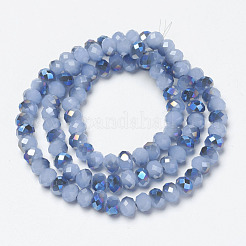 Electroplate Glass Beads Strands&nbsp;X-EGLA-A034-J4mm-I06