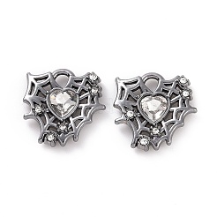 Rack Plating Alloy Glass Pendants&nbsp;FIND-I037-37A
